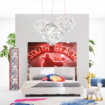 Slamp Veli Couture Medium závesná lampa Ø 42cm